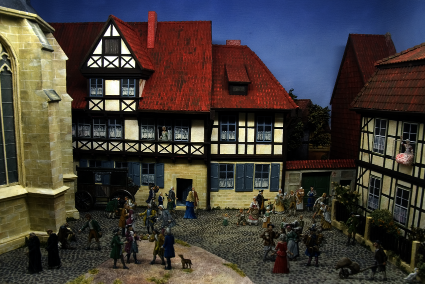 Zinnfigurendiorama, Arnfried Müller