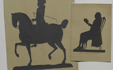 Silhouetten von Klopstock, Foto: Gleimhaus Silhouetten von Klopstock, Foto: Gleimhaus