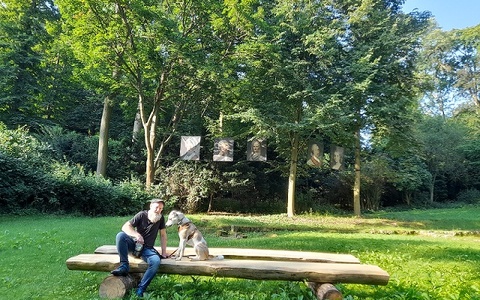 „Gleim in den Spiegelsbergen“, Foto: Gleimhaus „Gleim in den Spiegelsbergen“, Foto: Gleimhaus