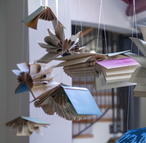 Flying Books, exhibition "Leselust. Children's books - an entertaining literary history since the Age of Enlightenment", 2021-2022