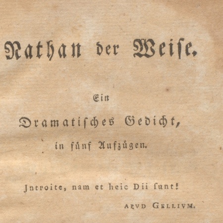 Ausschnitt vom  Titelbild „Nathan der Weise“ (Gleimhaus) Ausschnitt vom  Titelbild „Nathan der Weise“ (Gleimhaus)