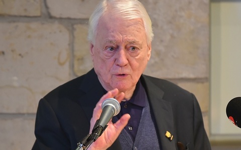 Alexander Kluge im Gleimhaus Halberstadt 2024, Foto: Stadt Halberstadt Alexander Kluge im Gleimhaus Halberstadt 2024, Foto: Stadt Halberstadt