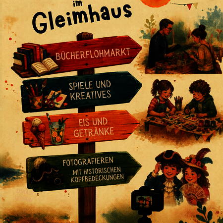 Plakat Gleimhaus zu TaD Plakat Gleimhaus zu TaD